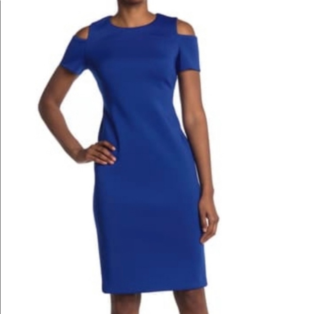 Calvin Klein Cold Shoulder Dress